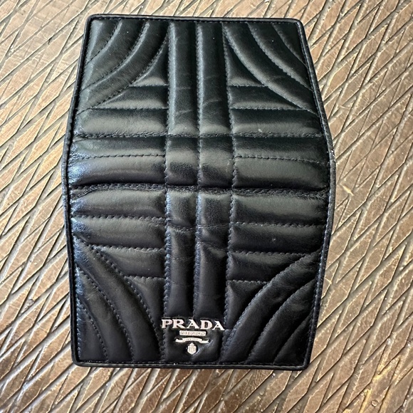 Prada Diagramma Impunture Bifold Wallet - Picture 3 of 8
